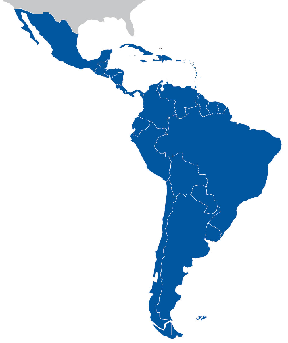 Центральная и Южная Америка